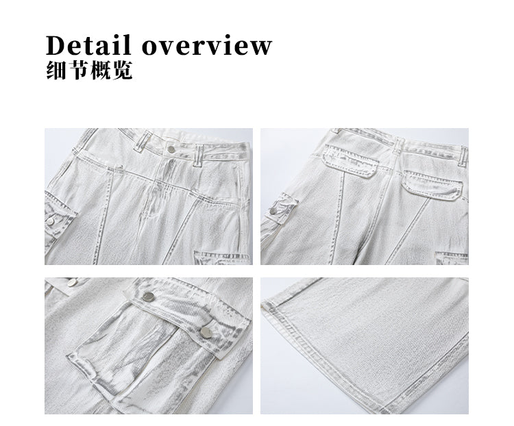 MADWITCH DECONSTRUCTED VINTAGE WORKWEAR JEANS #WHOA098