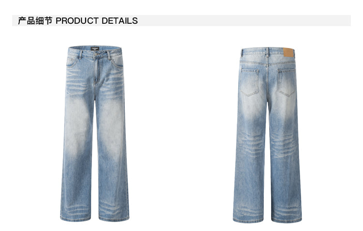 MADWITCH CLASSIC LIGHT WASH JEANS #K9265