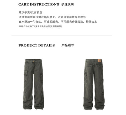 MADWITCH CARGO POCKETS PANTS #K3219