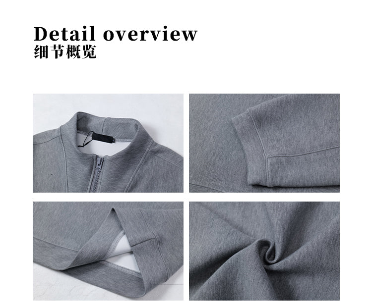 MADWITCH ZIP CLEANFIT SWEATSHIRT #L548