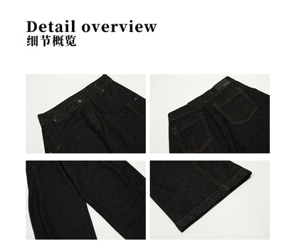 MADWITCH RELAXED FIT CLEAN DENIM PANTS #G6480