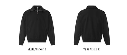 MADWITCH HIGH-NECK WINDPROOF SWEATSHIRT #0189