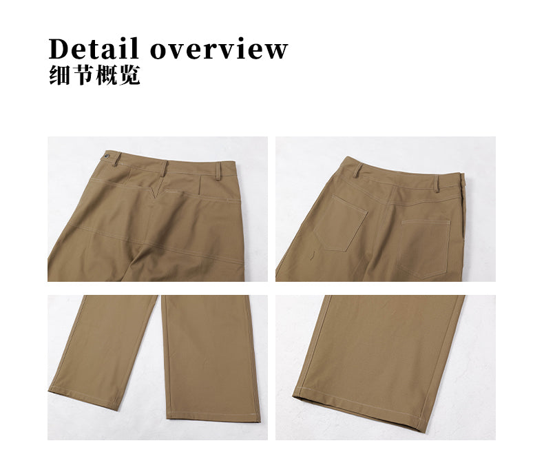 MADWITCH INVERTED SIMPLE CASUAL PANTS #L528