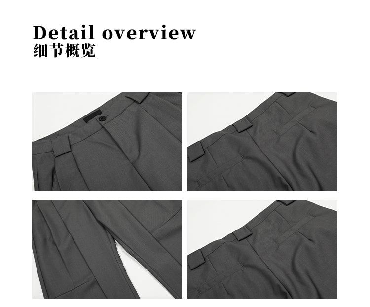 MADWITCH WIDE LEG BAGGY SUIT PANTS #CK6680