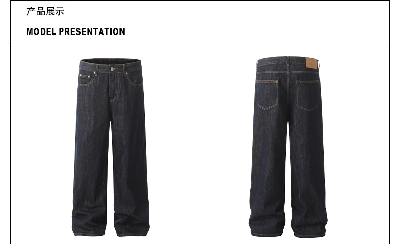 MADWITCH STRAIGHT CASUAL JEANS #G6429-1