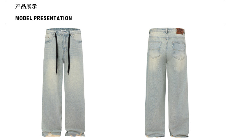 MADWITCH WASHED JEANS #WHOA012