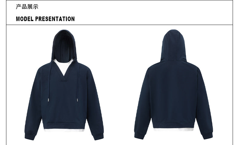 MADWITCH SIMPLE HOODED SWEATSHIRT #27226-