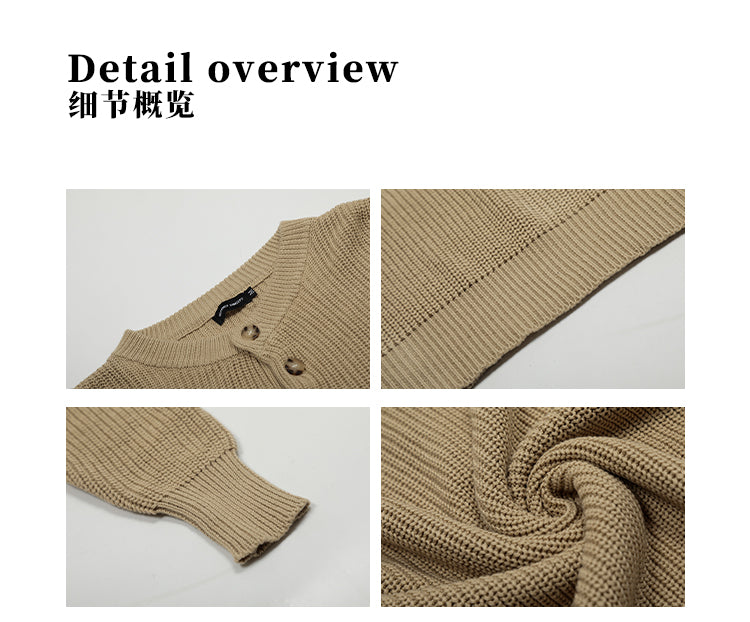 MADWITCH LOOSE KNITTED SWEATER #MFY213