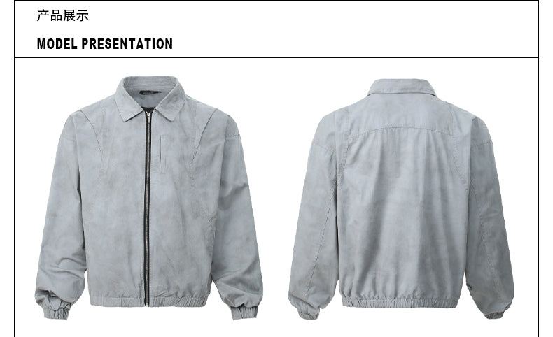 MADWITCH DECONSTRUCTED WASHED JACKET #12445Q24