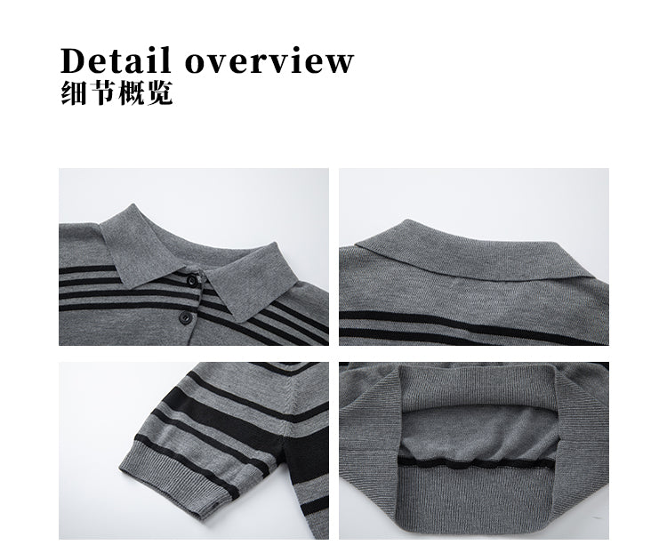 MADWITCH POLO KNIT SHORT SLEEVE TEE #27320