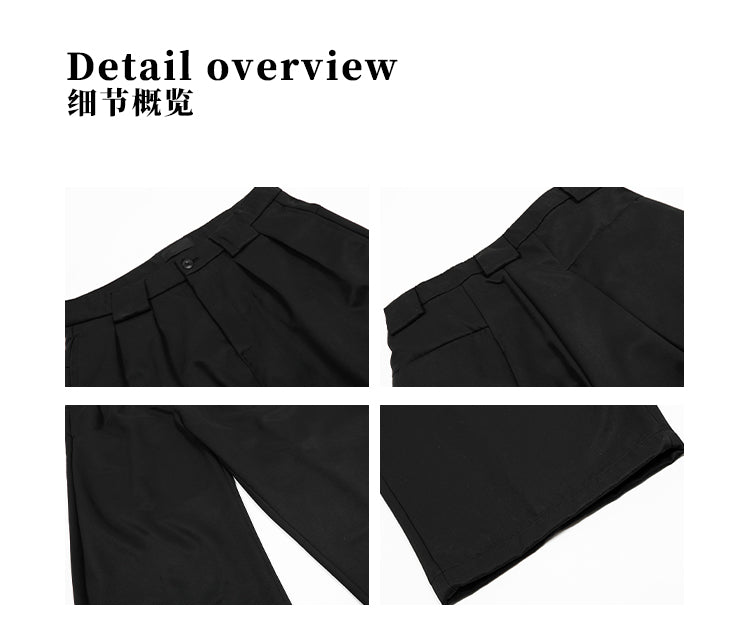 MADWITCH MINIMALIST LOOSE-FIT TROUSERS #CK6611