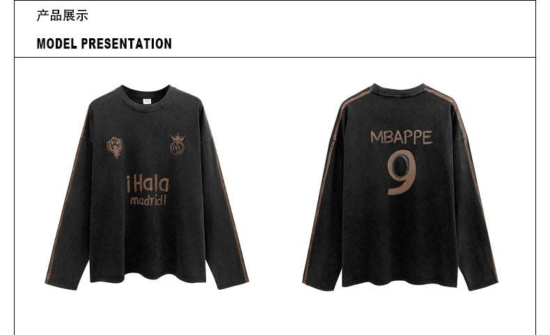 MADWITCH LOOSE LONG-SLEEVE JERSEY #8351
