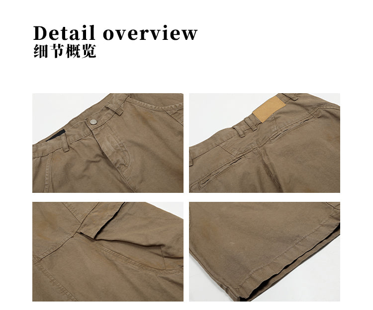 MADWITCH MULTI-POCKET WORK PANTS #G6609