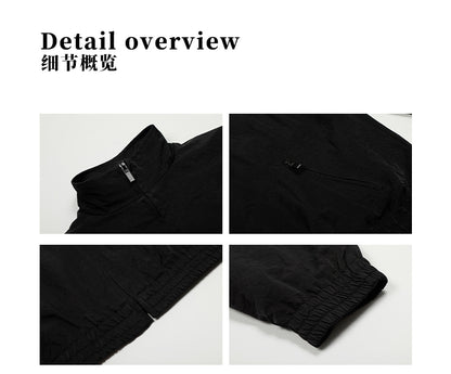 MADWITCH UNISEX ELEVATED STAND COLLAR JACKET #0254