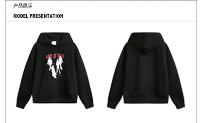 MADWITCH FITTED HOODED SWEATERSHIRT #RH33