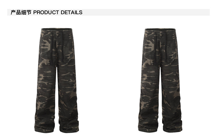 MADWITCH CAMO CARGO PANTS #C772