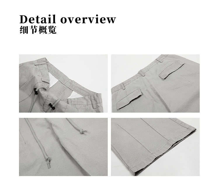 MADWITCH MULTI-POCKET CARGO PANTS #CK6616