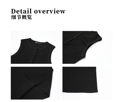 MADWITCH SLIM FIT TANK VEST #C1757C25