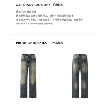 MADWITCH VINTAGE WASHED JEANS #K9073