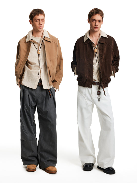 MADWITCH SUEDE TWIN COAT #NZ101