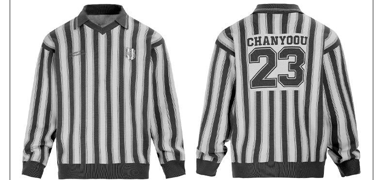 MADWITCH VINTAGE STRIPED JERSEY #12427Q24