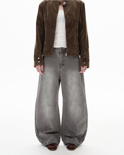 MADWITCH VINTAGE SLUNG JEANS #F9058