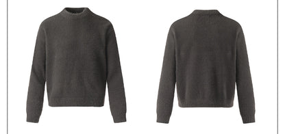 MADWITCH SIMPLE CREW NECK SWEATER #MFY202