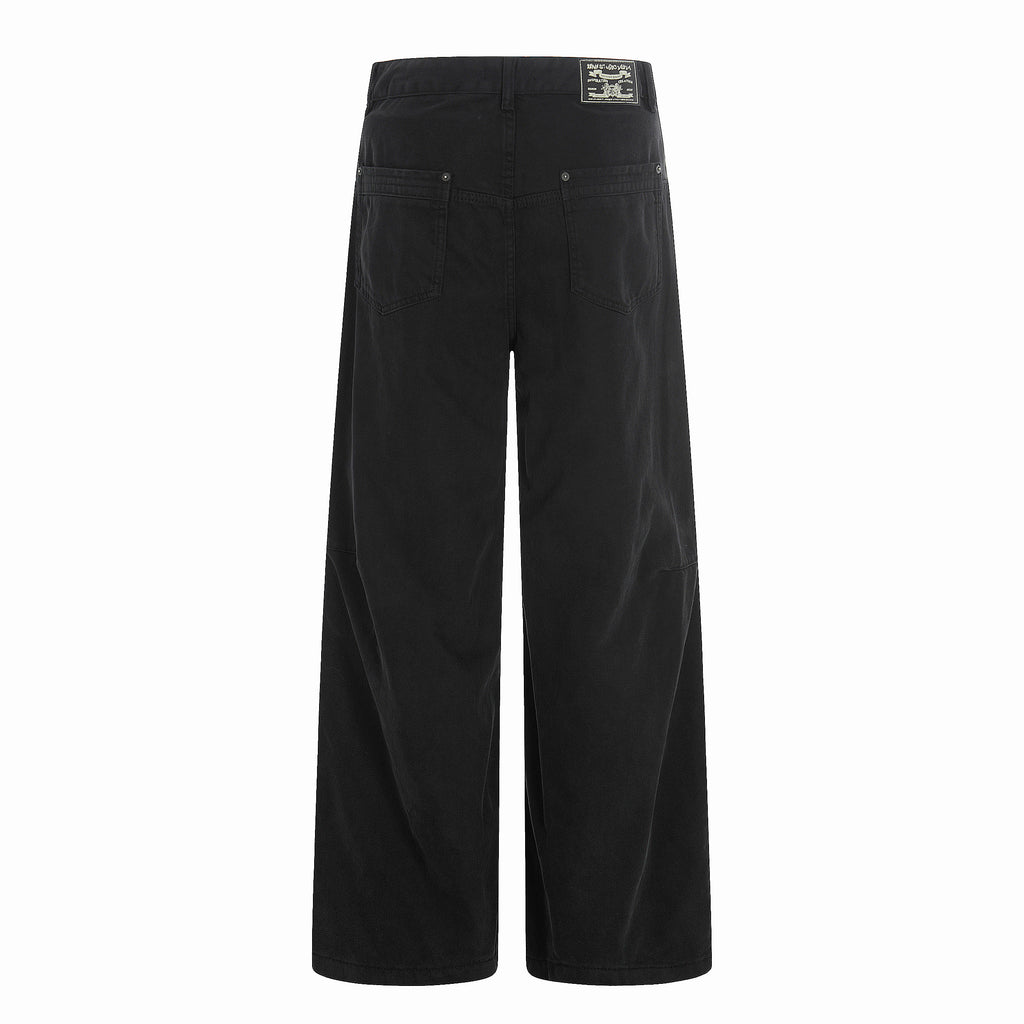 MADWITCH DECONSTRUCTED VINTAGE WASH JEANS #CK3598