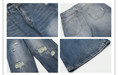 MADWITCH DISTRESSED DETAILS JEANS #K9302