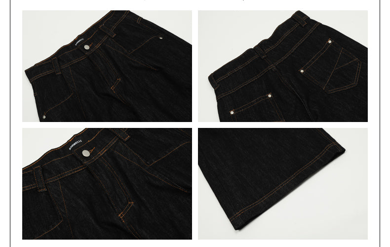 MADWITCH UNISEX VINTAGE JEANS #BKJ24131