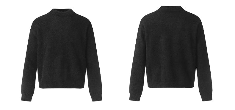 MADWITCH SIMPLE CREW NECK SWEATER #MFY202