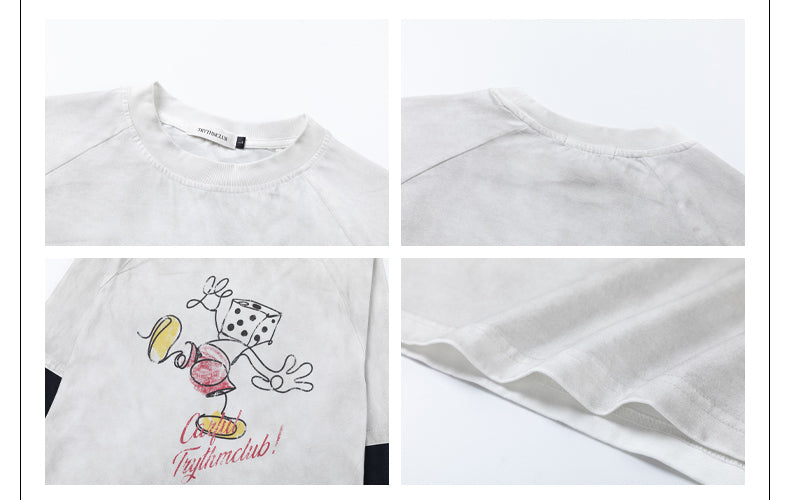 MADWITCH FUNNY PRINT LONG SLEEVE #27257