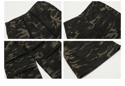 MADWITCH CAMO CARGO PANTS #C772