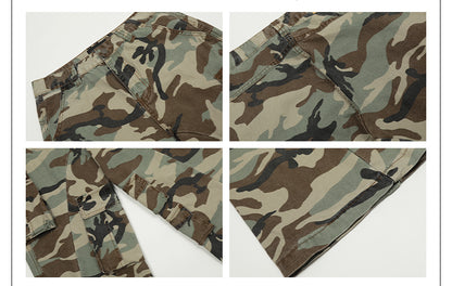 MADWITCH CAMOUFLAGE CASUAL CARGO PANTS #CK3320