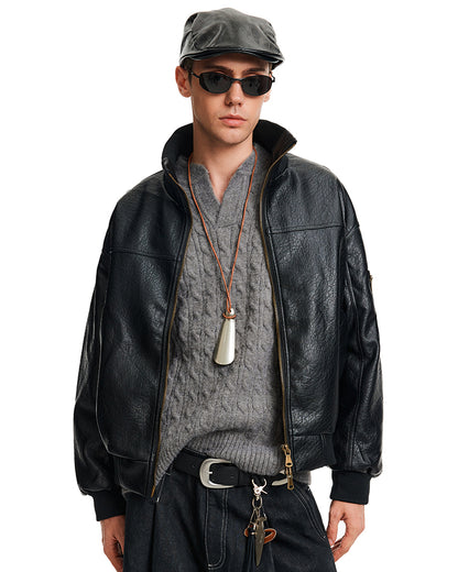 MADWITCH PATINA BOMBER COAT #256093