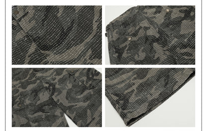 MADWITCH CAMO RELAXED CASUAL PANTS #CK3312