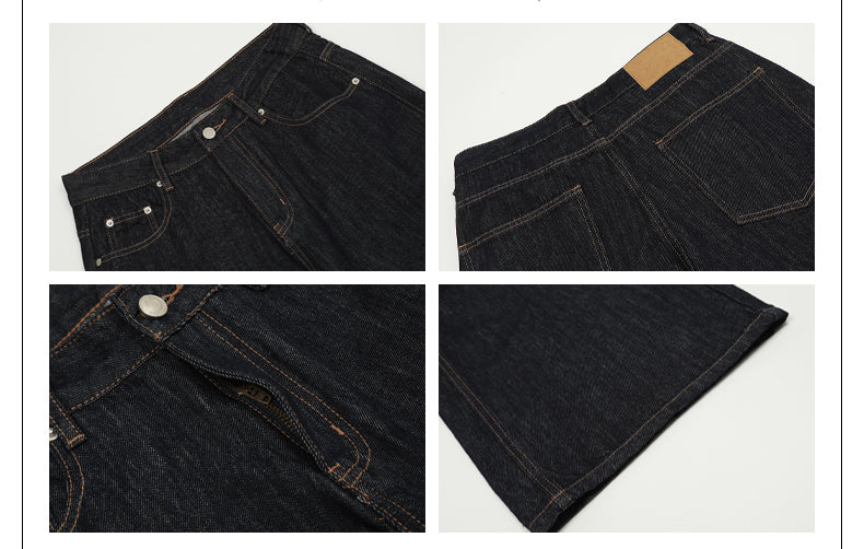 MADWITCH STRAIGHT CASUAL JEANS #G6429-1