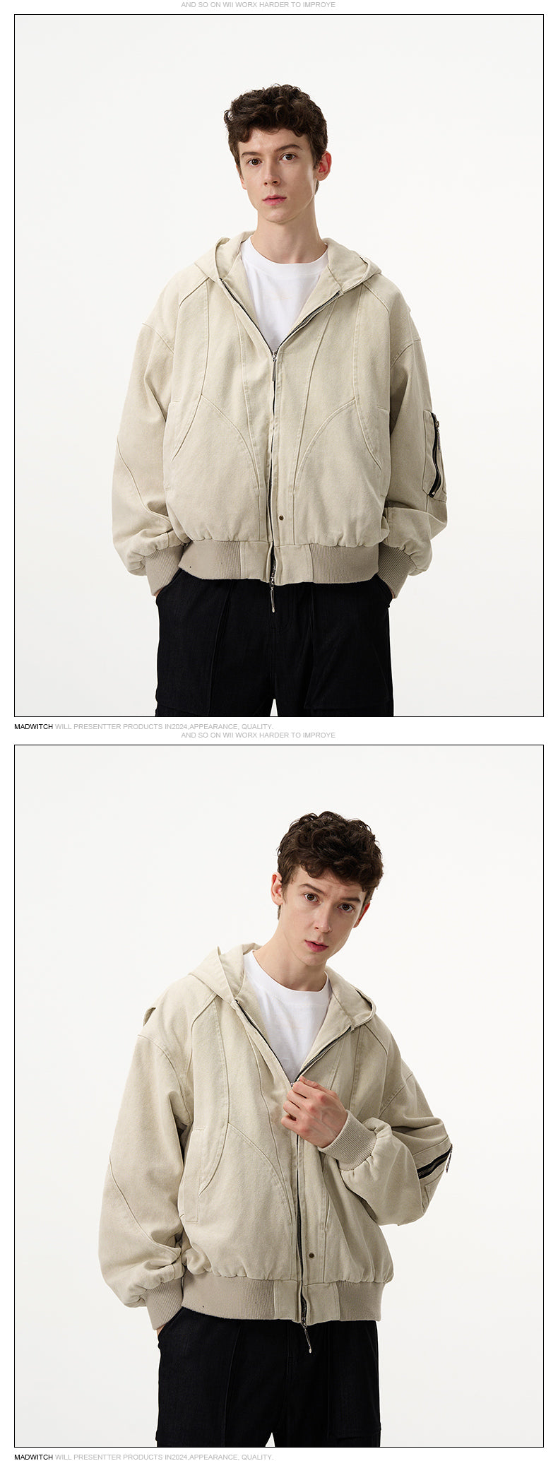 MADWITCH PADDED BOMBER JACKETS #SW1161