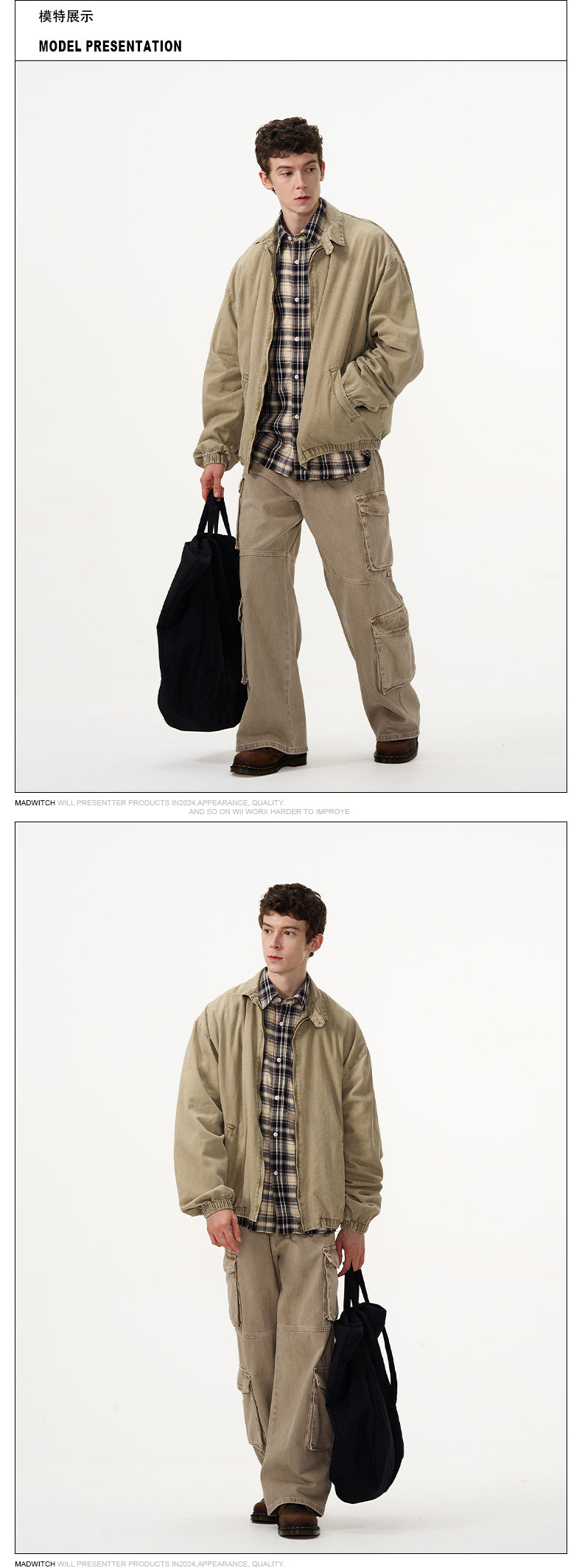 MADWITCH CLASSIC FITTED JACKETS #L298