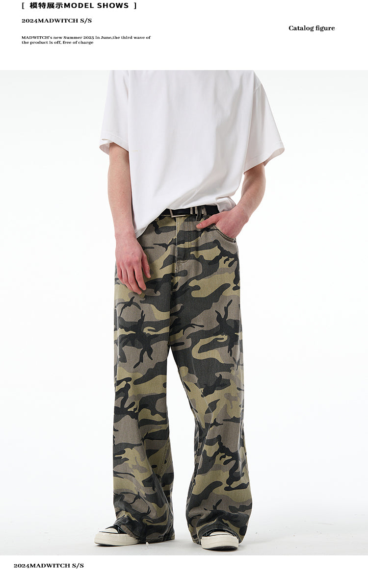 MADWITCH AUTHENTIC CAMOUFLAGE PANTS #38377