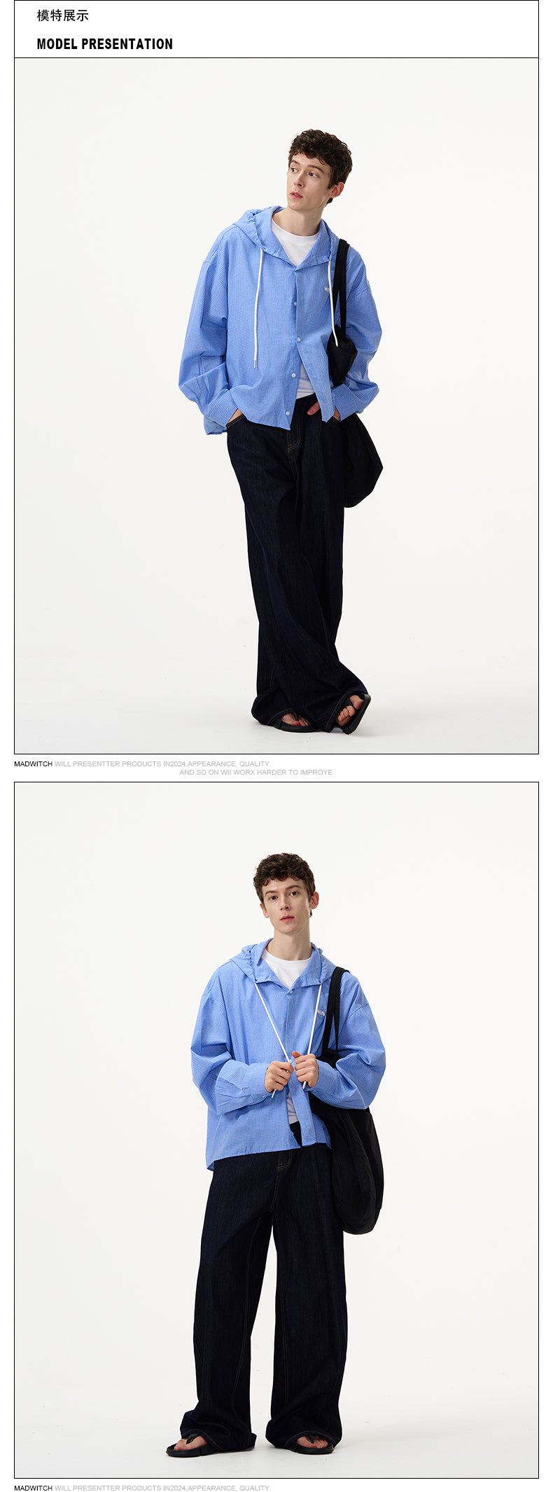 MADWITCH STYLISH HOODED COAT #BBX1431