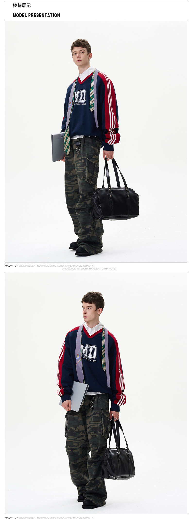 MADWITCH ORIGINAL SPORTY SWEATSHIRT #MD3610
