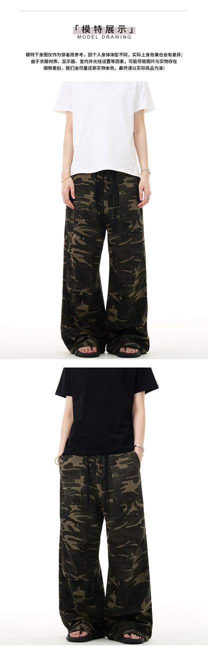 MADWITCH CAMO CARGO PANTS #C772