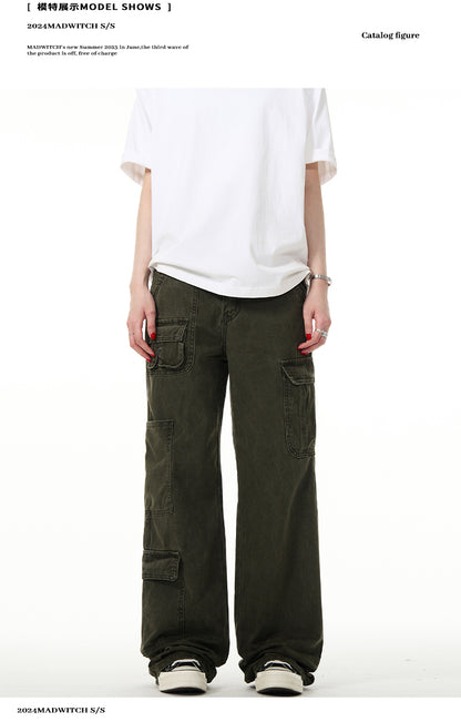 MADWITCH CARGO POCKETS PANTS #K3219