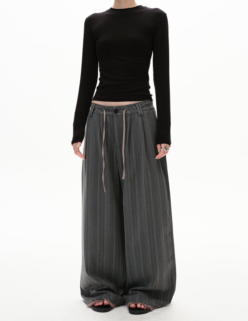 MADWITCH STRIPE DRAW PANTS #C925