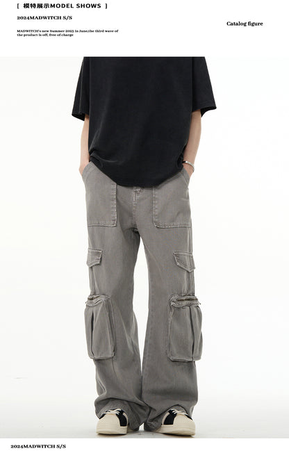 MADWITCH OVERSIZED CARPENTER PANTS #K9176