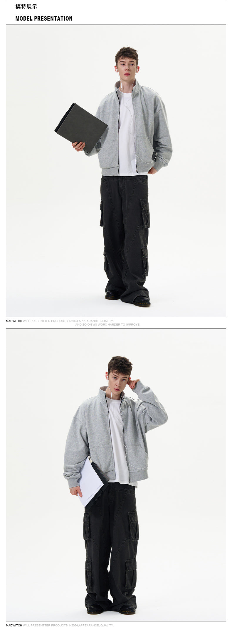 MADWITCH BASIC CASUAL JACKET #DC0136
