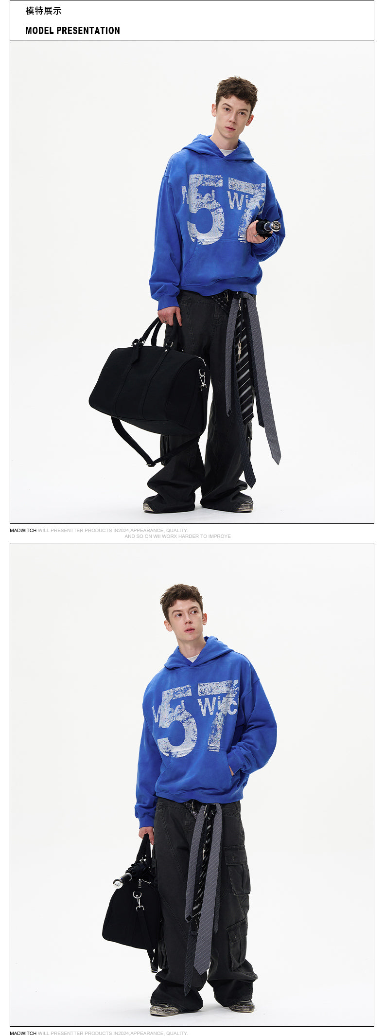 MADWITCH VINTAGE SWEATSHIRT #MD3617