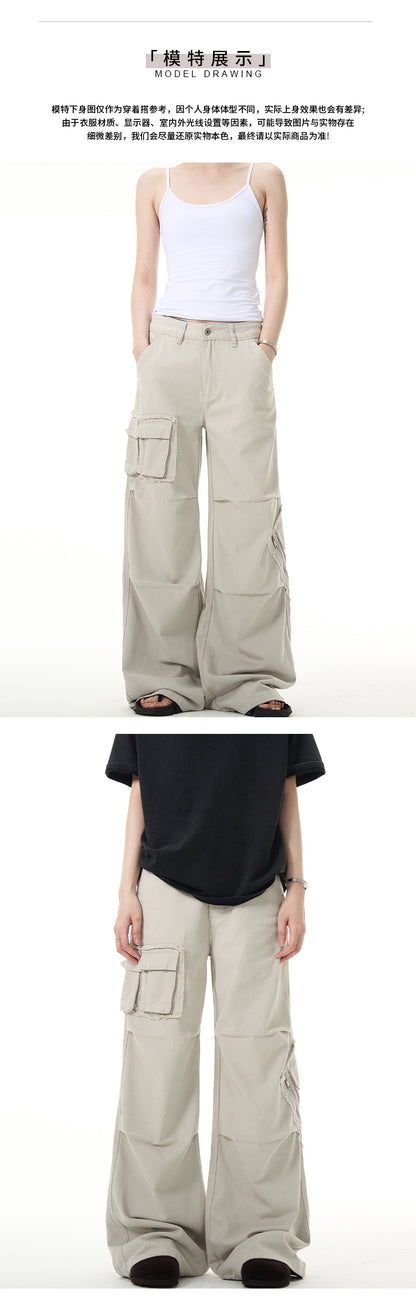 MADWITCH PATCHWORK UTILITY CARGO PANTS #WH6956