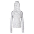 MADWITCH TENCEL HOODED STRIPE JACKET #G2026173